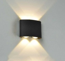 Aplica led exterior 4W neagra