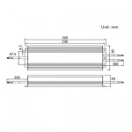 Sursa profesionala led 400w-24v ip67